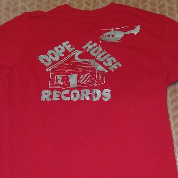 Spm dope house records red/gray medium tee - Picture 2 of 3